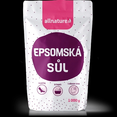 Allnature Epsomská Soľ 1 kg