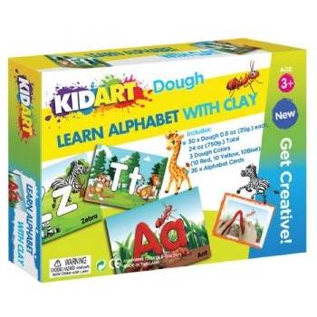 Kid Art Детско изкуство: изучаване на азбуката с глина