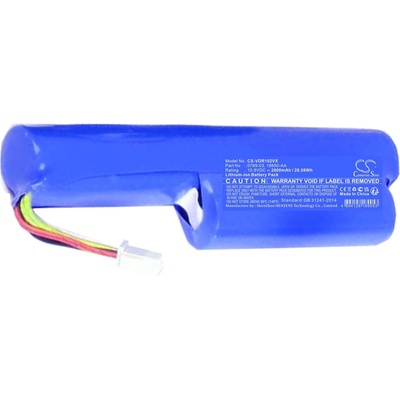Cameron Sino Батерия за Vileda Vr102 / 201 / 303 / One, 2600 mAh, Li-Ion (CS-VDR102VX)