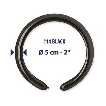 Gemar Balónek modelovací #014 černý