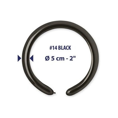 Gemar Balónek modelovací #014 černý