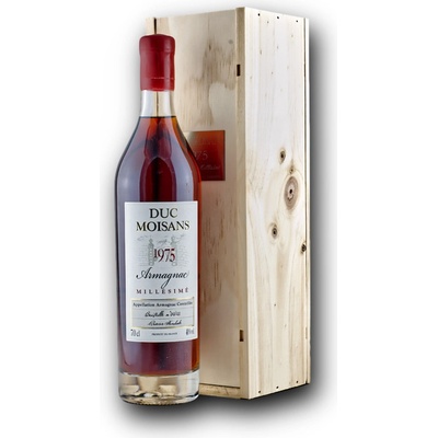 DUC Moisans Millesimé 1975 Armagnac 40% 0,7 L (kazeta)