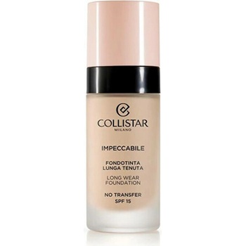 Collistar Impeccabile Long Wear Foundation dlouhotrvající make-up SPF15 1N Avory 30 ml