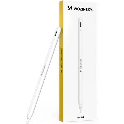 Wozinsky WRA-08 стилус за iPad USB-C бързо зареждане - бял (5907769384233)