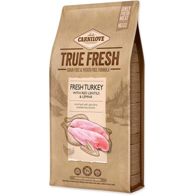 CARNILOVE True Fresh Dog Adult Turkey with Red Lentils & Lemna 11,4 kg