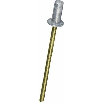 GUNNEX Trhacie nity vodotěsné s plochou hlavou 4,8 x 12,5 mm hliník/inox 500 ks