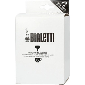 Bialetti Фуния Bialetti за мока кана от неръждаема стомана 6 чаши