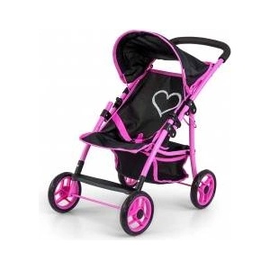 Milly Mally Doll trolley Natalie Prestige black Milly Mally