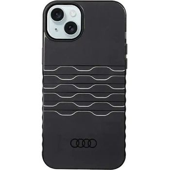 Audi Кейс Audi IML MagSafe за iPhone 15 Plus / 14 Plus, черен (AUDI000053-0)