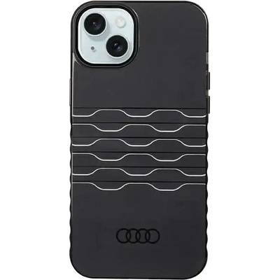 Audi Кейс Audi IML MagSafe за iPhone 15 Plus / 14 Plus, черен (AUDI000053-0)