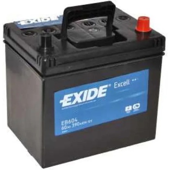 Exide Excell 60Ah 390A right+ (EB604)
