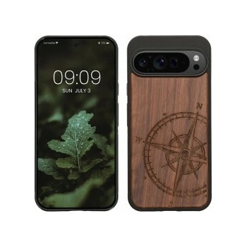 kwmobile Drevené Google Pixel 9 Pro XL hnědá