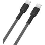 Dudao L9C Max 240W PD USB-C - USB-C 2m кабел - черен (L9CMAX_Black 2M)