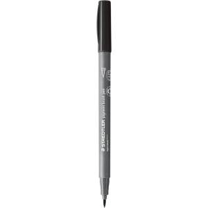 STAEDTLER Флумастер Staedtler Pigment Brush 371, графит 90 (31656-А-ГРАФИТ)