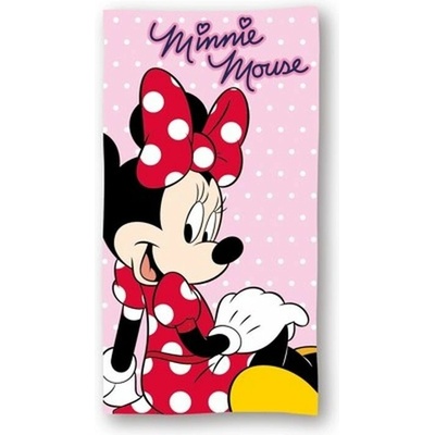 Faro osuška Minnie pink 70 x 140 cm