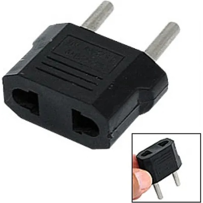 Щепсел преходник от usa към eu стандарт