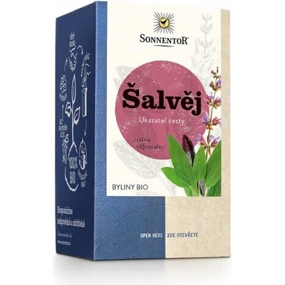 Sonnentor BIO šalvia 18 vreciek