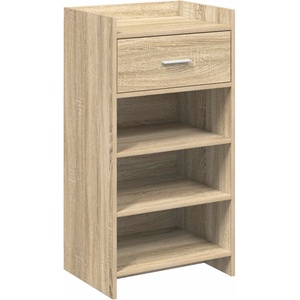 vidaXL Шкаф за обувки Дъб сонома 48 x 36 x 92 см Инженерна дървесина (8011349)