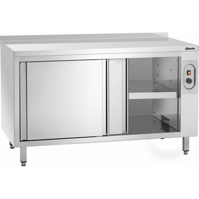 BARTSCHER Vyhřívaná skříňka série 700 s lištou, 1400x700x850 mm, posuvné dveře 348147