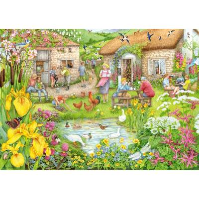 Ravensburger - Puzzle Valley Farm Café - 1 000 piese