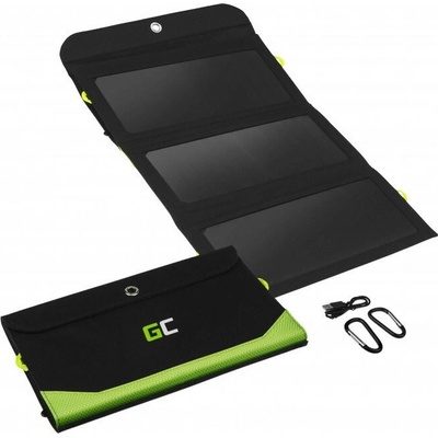 Green Cell SOL02 solární panel s funkcí powerbanky 21W 10000mAh