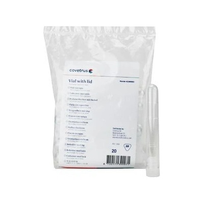 CVET Skúmavka analýza moču plast. nesteril.16ml 20 ks