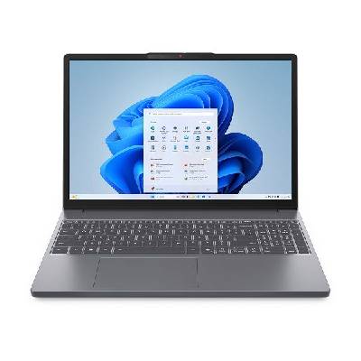 Лаптоп LENOVO IdeaPad Slim 3 15IRH10, 15.3" WUXGA (1920x1200) IPS, Intel® Core i7-13620H (24M Cache, 3.6GHz up to 4.9GHz, 10 ядра), 16GB DDR5, 512GB SSD M. 2, noOS, Luna Grey - 83K1007HBM (72189)