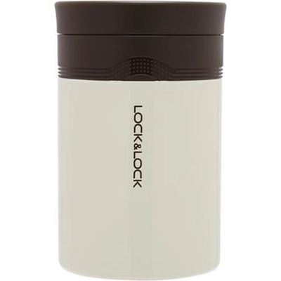Locknlock Nerezová termoska na jedlo a pitie Lock Wave 500 ml biela