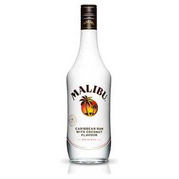 Malibu 21% 1 l (holá láhev)