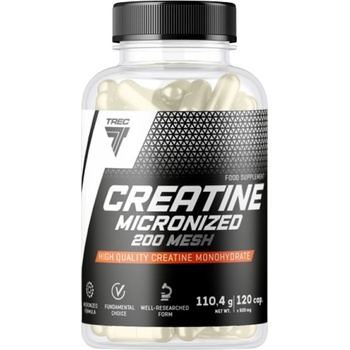 Trec Nutrition Creatine Micronized 200 Mesh | High Quality Creatine Monohydrate Caps [120 капсули]