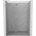 Mexen Lunar L лява душ кабина с врати 135 см, прозрачна, хром - 834L-135-000-01-00-L (834L-135-000-01-00-L)