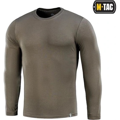 M-Tac 93/7 tričko s elastanom dlhý rukáv dark olive