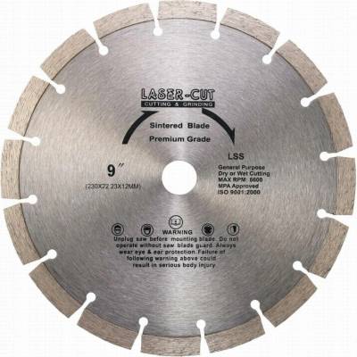 LASER CUT L00110 - Diamantový kotouč segmentový 230 x 22,23 x 12 mm LSS