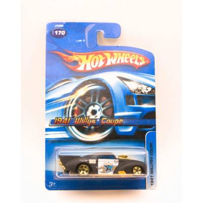 Mattel Hot Wheels 1941 Willys Coupe Černý