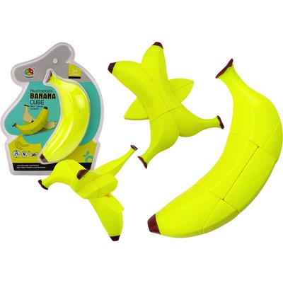 mamido Edukační skládačka Banán Magické logické kostky