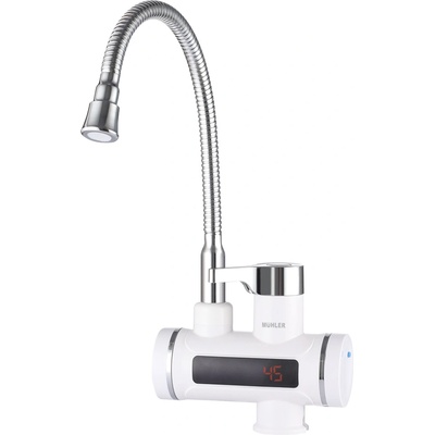 Muhler Водонагревател muhler mh-7733tdf, 3600w, led, гъвкав струйник, плот (1006887)