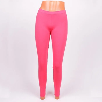 Image 1 of Памучен и еластичен клин в свеж коралов цвят