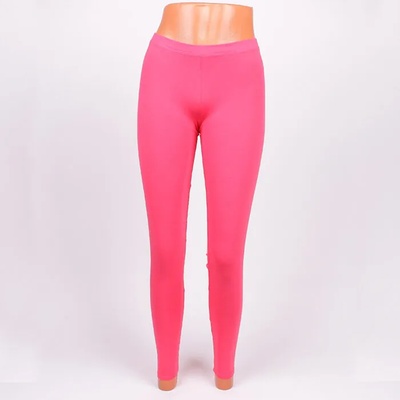 Памучен и еластичен клин в свеж коралов цвят