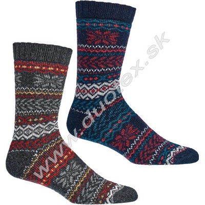 SOCKS4FUN Zimné ponožky W 6536 3 k.3