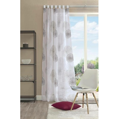 HOME WOHNIDEEN kusová záclona 49039 RAWLINS 0568 zelena 245x140 cm (v x s)
