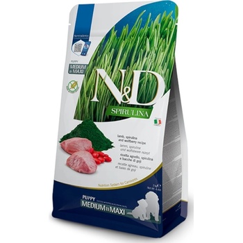 N&D Spirulina Puppy Medium&Maxi Lamb & Wolfberry 2 kg