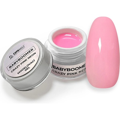 Expa nails modelovací Uv Led gel Make Up Babyboomer crazy pink 50 g