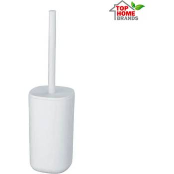 Image 1 of WENKO Четка и поставка за тоалетна Wenko Davos, бял мат