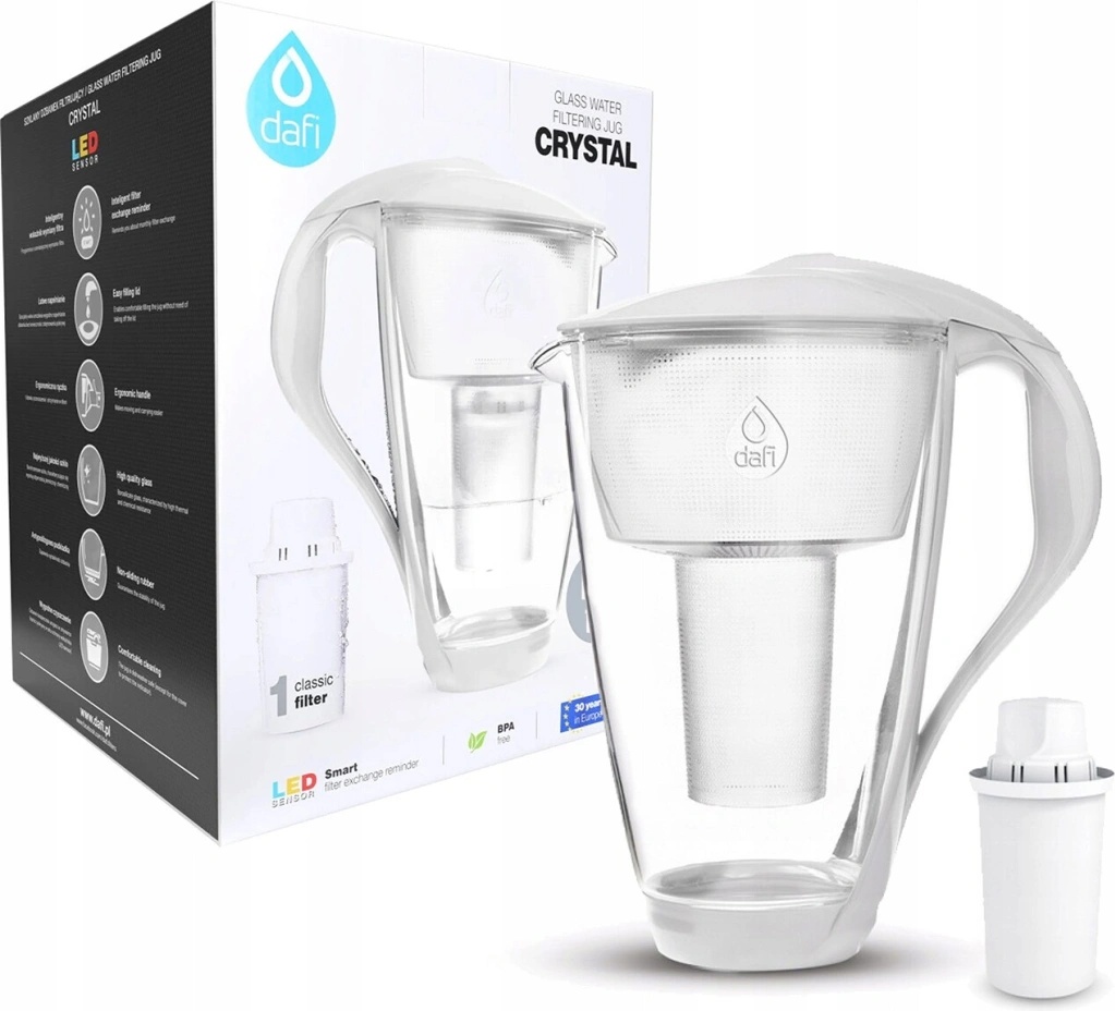 Dafi Crystal 2 l bílá od 476 Kč - Heureka.cz
