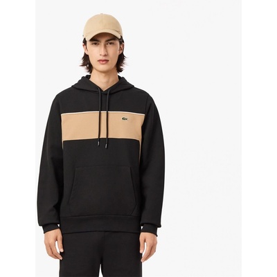 Lacoste Суичър Lacoste Colour-Block Fleece Hoodie - Black