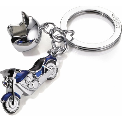 Přívěsek na klíče TRIOKA Key crusing 2 přívěsky se SWAROVSKI elements