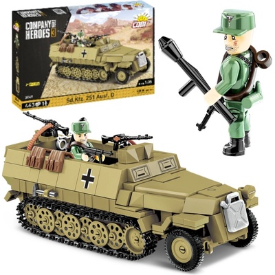 Cobi 3049 COH Sd. Kfz. 251 Ausf D, 1:35, 463 k, 1 f