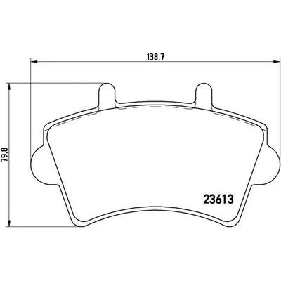 BREMBO brzdove desky OPEL MOVANO 99- RENAULT M P 59 039