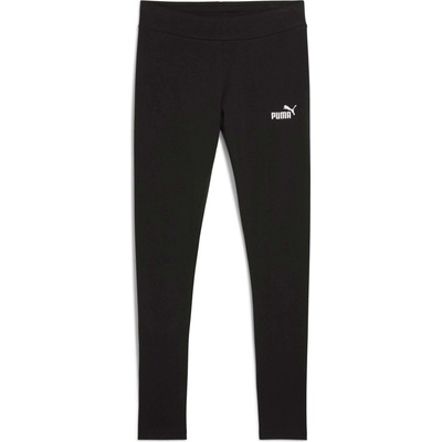 Dámské legíny Puma ESSENTIALS SMALL NO. 1 LOGO LEGGINGS Černá Bílá