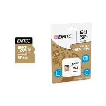 Emtec microSDXC Class 10 64 GB ECMSDM64GXC10GP